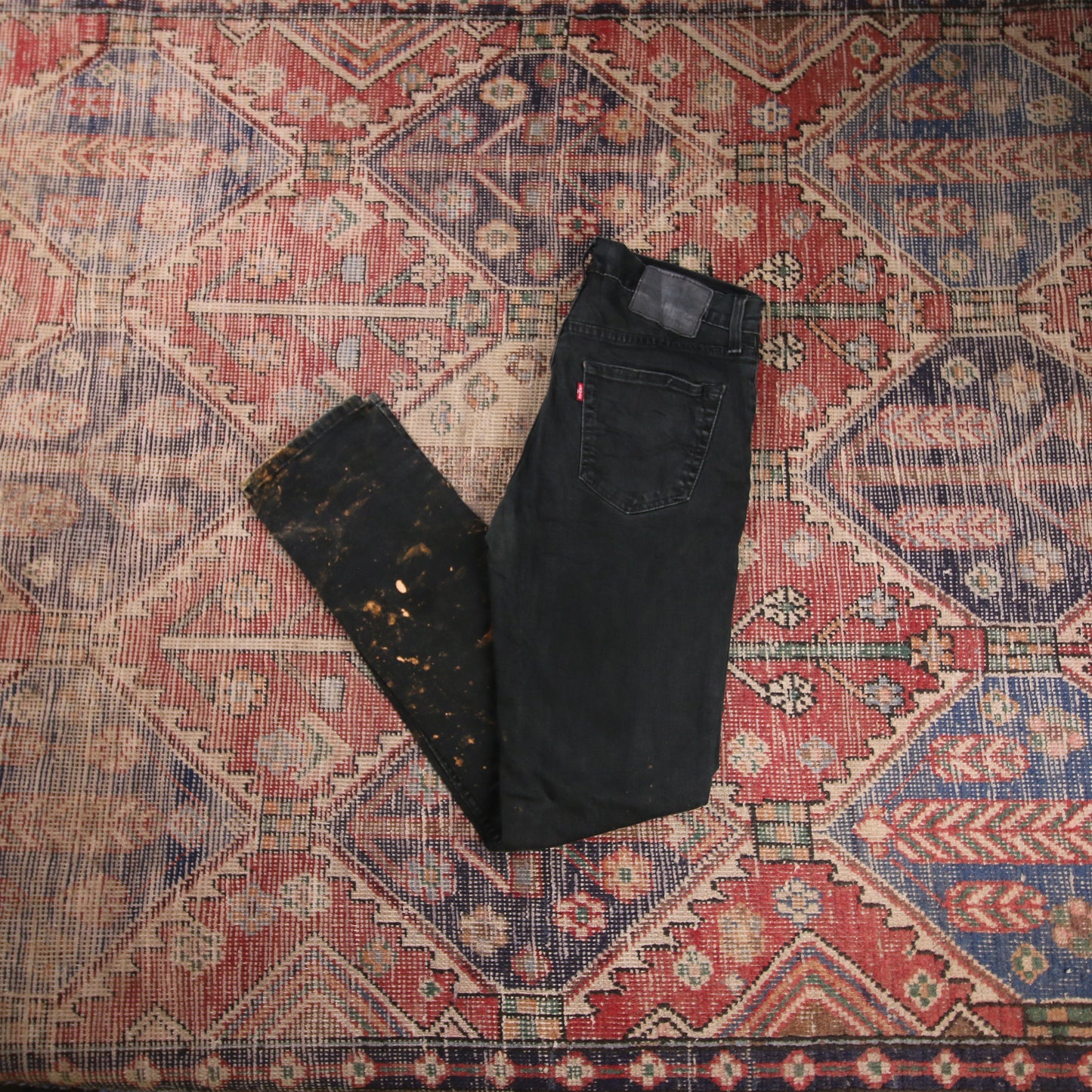 Levi's 511 W32 L32 Slim Fit Black Denim Jeans