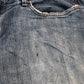Wrangler W36 L32 Straight Leg Relaxed Fit Blue Denim Jeans
