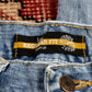 Lee W34 L30 Straight Leg Relaxed Fit Blue Denim Jeans