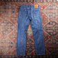 Levi's 505 Red Tab W30 L31 Straight Leg Regular Fit Blue Denim Jeans