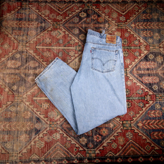 Levi's 560 W42 L33 Comfort Fit Blue Denim Jeans