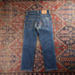 Levi's 502 Red Tab W28 L32 Tapered Leg Regular Fit Blue Denim Jeans