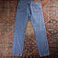 Levi's 505 Red Tab W32 L33 Straight Leg Regular Fit Blue Denim Jeans
