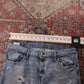 Levi's 501 Red Tab W34 L32 Original Fit Classic Ripped Style Blue Denim Jeans
