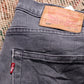 Levi's 504 W32 L28 Straight Leg Regular Fit Grey Denim Jeans
