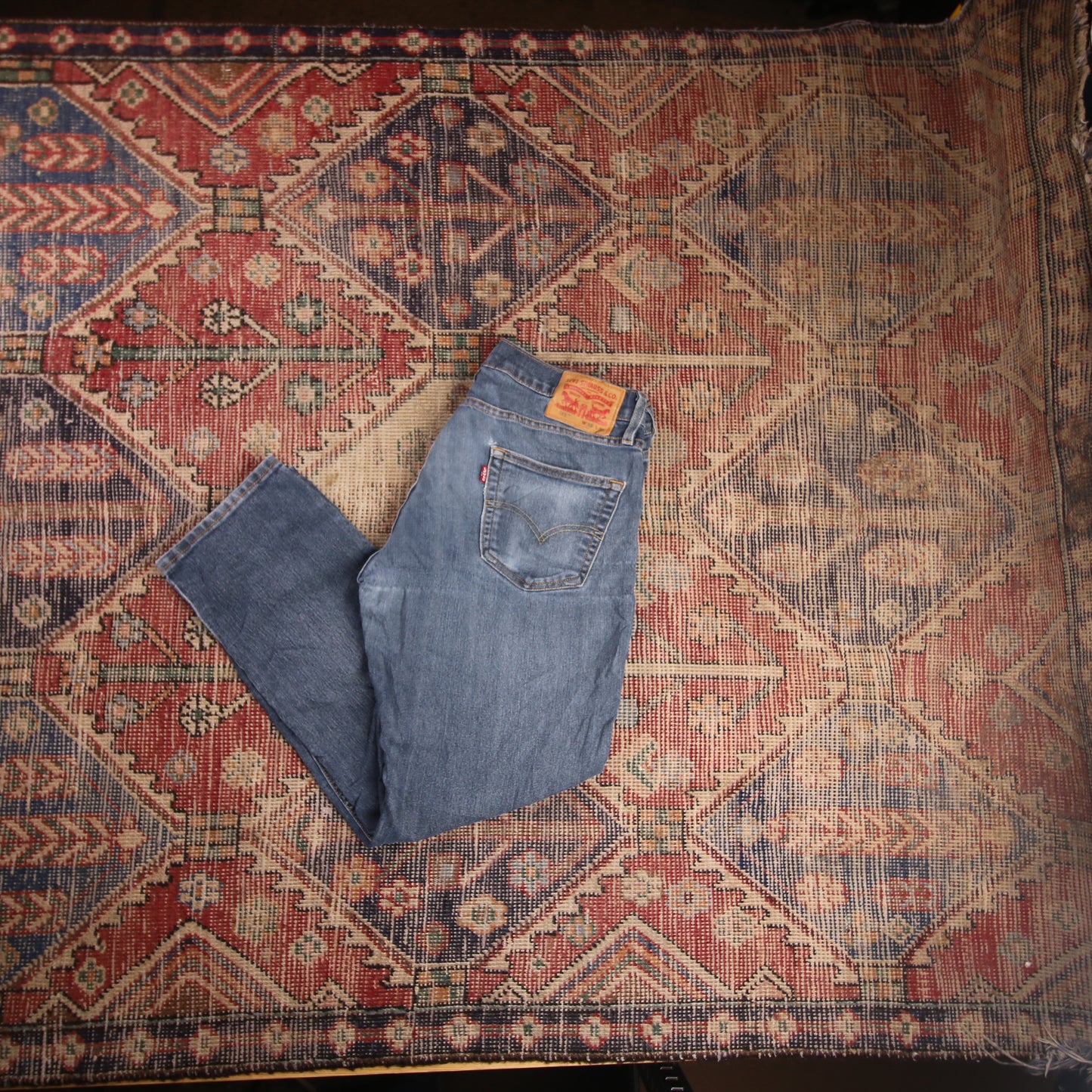 Levi's 511 W34 L27 Slim Fit Blue Denim Jeans
