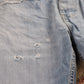 Levi's 504 Red Tab W30 L34 Straight Leg Regular Fit Classic Ripped Style Blue De