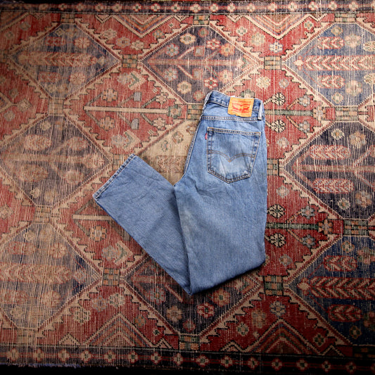 Levi's 516 W32 L31 Straight Leg Blue Denim Jeans