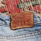 Levi's 712 W26 L31 Straight Leg Blue Denim Jeans