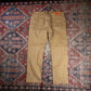 Levi's 502 W34 L26 Tapered Leg Regular Fit Brown Denim Jeans