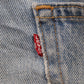 Levi's 505 Red Tab W38 L30 Straight Leg Regular Fit Classic Ripped Style Blue De