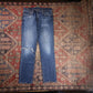 Levi's 511 W30 L30 Slim Fit Classic Ripped Style Blue Denim Jeans