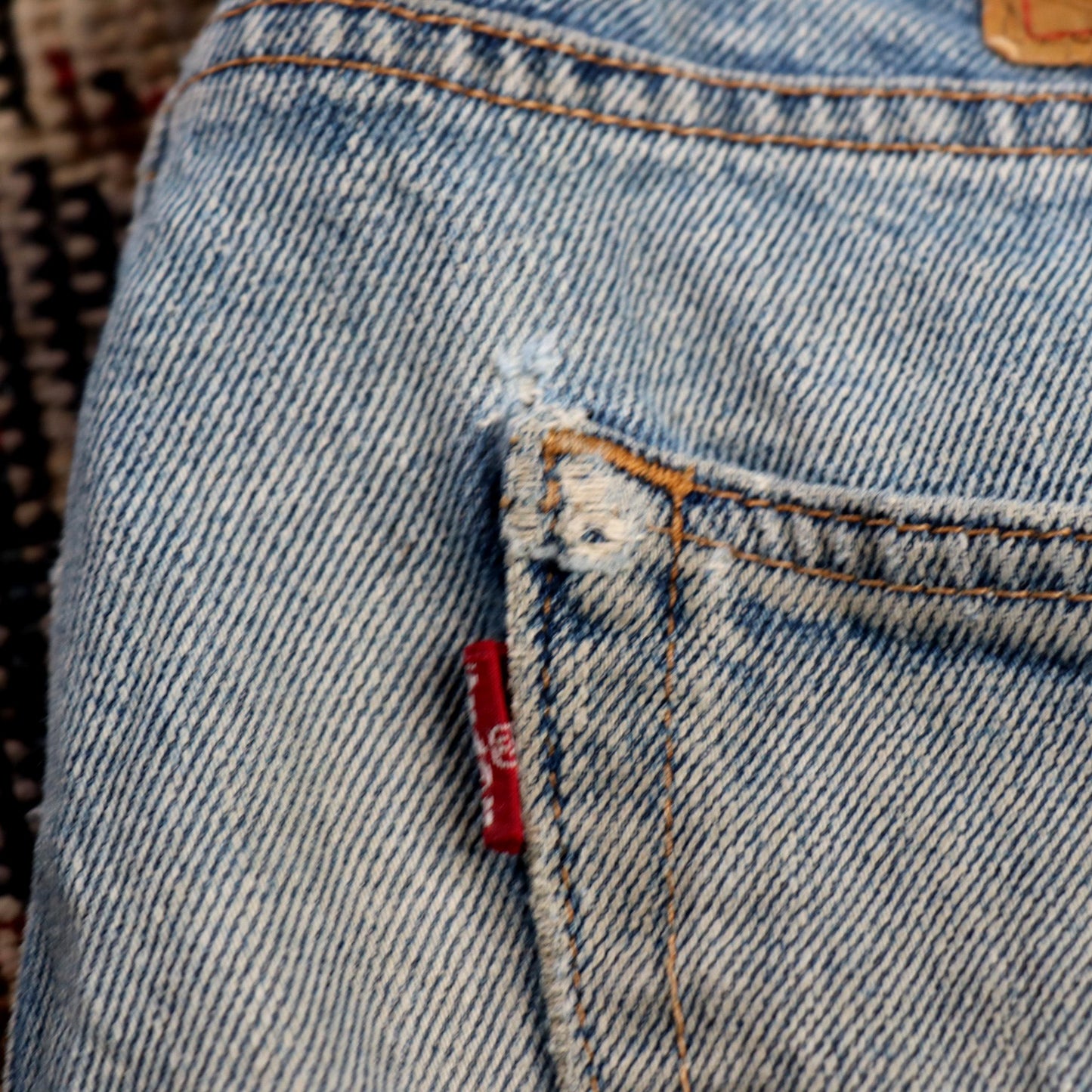 Levi's 512 W34 L30 Tapered Leg Slim Fit Blue Denim Jeans