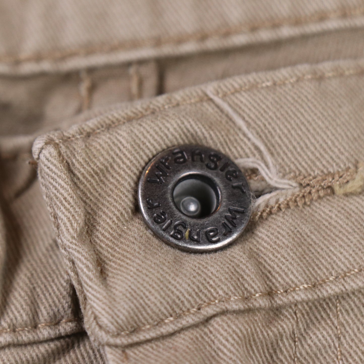 Wrangler W34 L31 Cargo Brown Cotton Blend Trousers