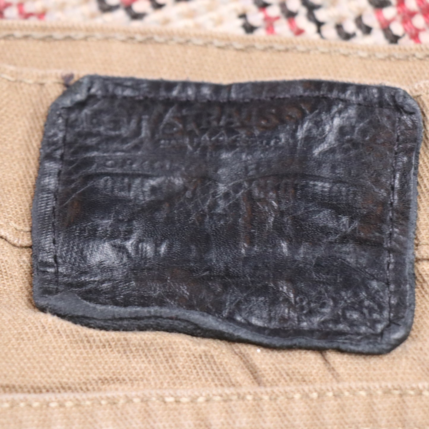 Levi's W28 L29 Straight Leg Brown Denim Jeans