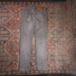 Levi's 512 W30 L30 Tapered Leg Slim Fit Grey Denim Jeans