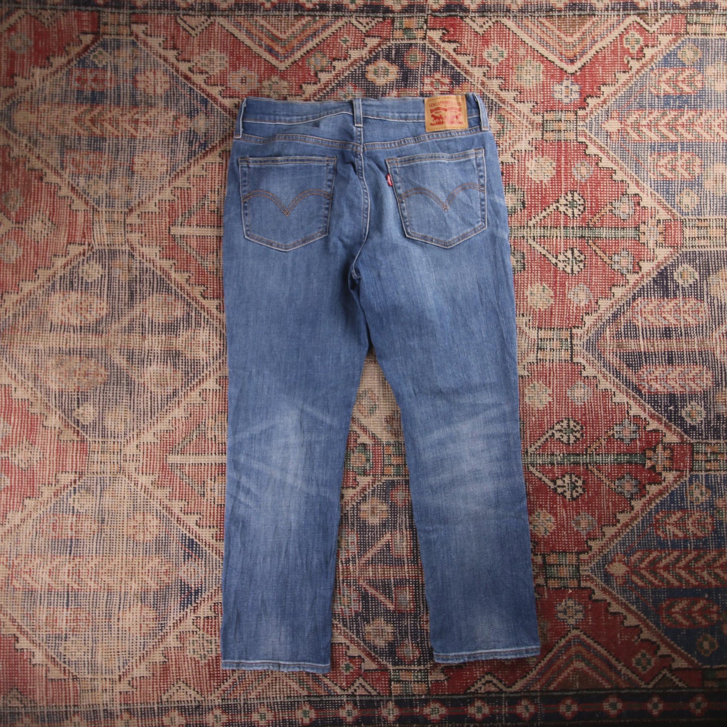 Levi's Red Tab W30 L26 Skinny Classic Ripped Style Blue Denim Jeans