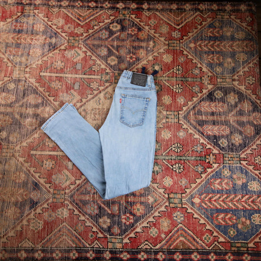Levi's 511 W26 L29 Slim Fit Blue Denim Jeans