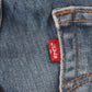 Levi's 529 Red Tab W26 L31 Bootcut Slim Fit Blue Denim Jeans