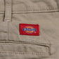 Dickies W36 L29 Straight Leg Beige Cotton Blend Trousers