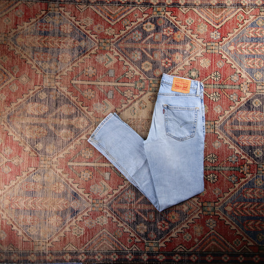 Levi's 511 Red Tab W30 L30 Slim Fit Blue Denim Jeans