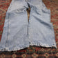 Wrangler W30 L30 Straight Leg Relaxed Fit Blue Denim Jeans