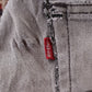 Levi's Red Tab W32 L33 Slim-Straight Classic Ripped Style Grey Denim Jeans
