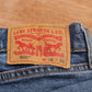 Levi's 505 Red Tab W30 L28 Straight Leg Regular Fit Blue Denim Jeans