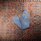 Levi's 517 Red Tab W28 L30 Bootcut Slim Fit Blue Denim Jeans