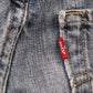 Levi's 514 Red Tab W28 L28 Straight Leg Blue Denim Jeans