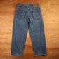 Levi's 569 Red Tab W32 L28 Straight Leg Loose Fit Blue Denim Jeans