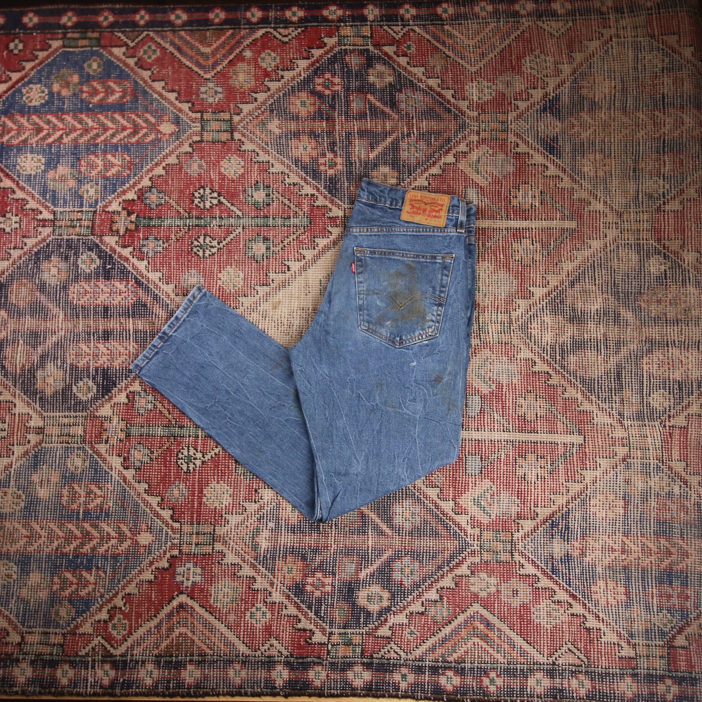 Levi's 541 W32 L28 Tapered Leg Blue Denim Jeans