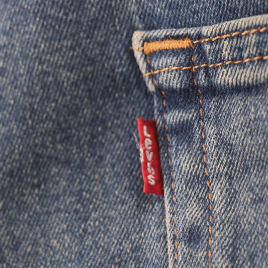 Levi's Red Tab W36 L32 Straight Leg Blue Denim Jeans