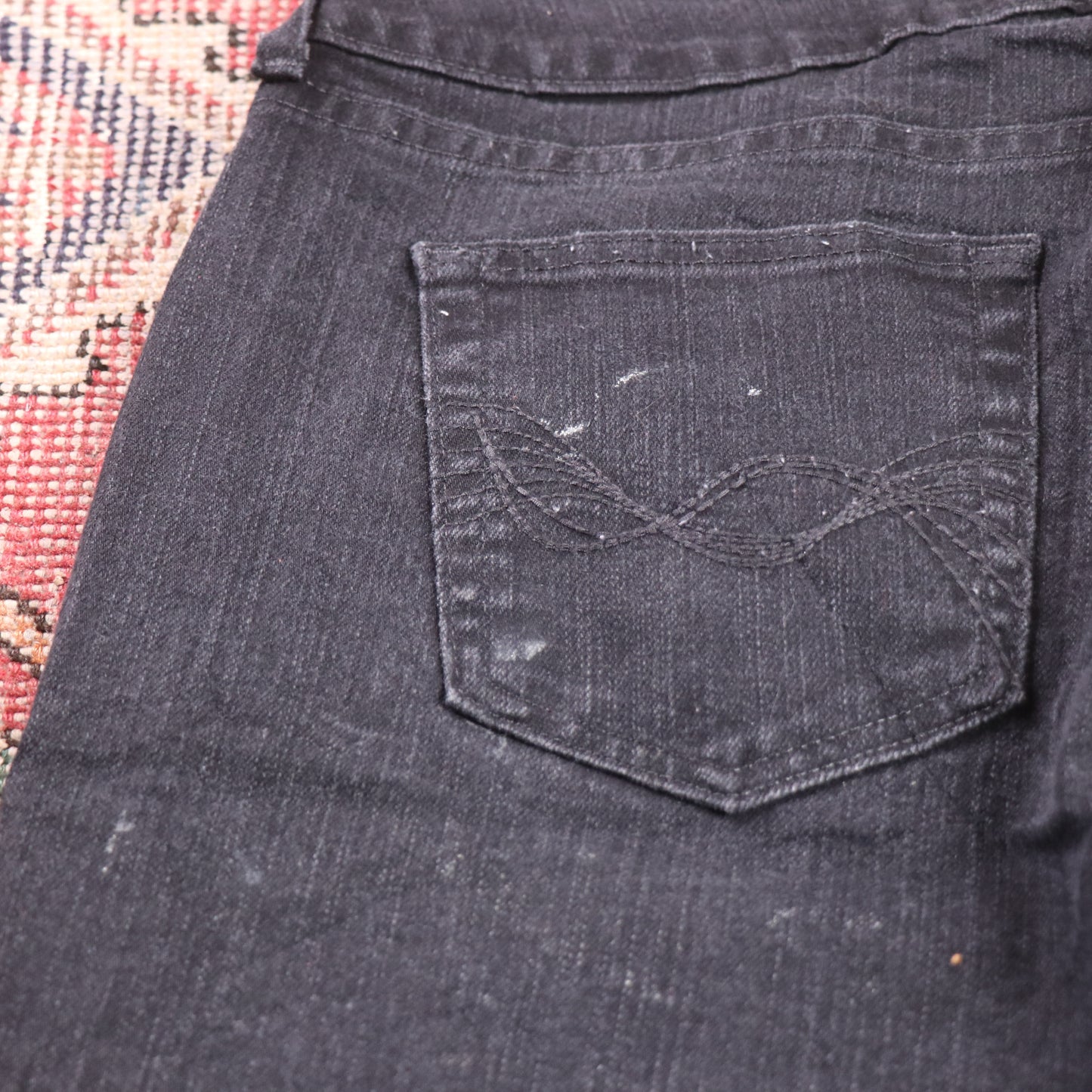Lee W34 L29 Straight Leg Blue Denim Jeans