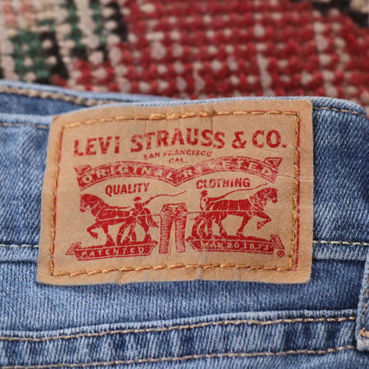 Levi's 511 Red Tab W28 L29 Slim Fit Blue Denim Jeans
