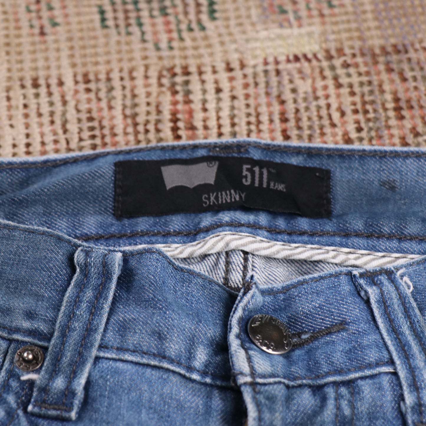 Levi's 511 W32 L32 Slim Fit Blue Denim Jeans