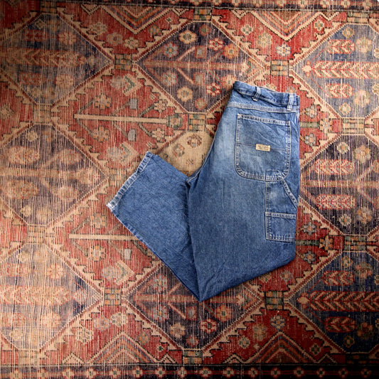 Wrangler W38 L30 Carpenter Blue Denim Jeans