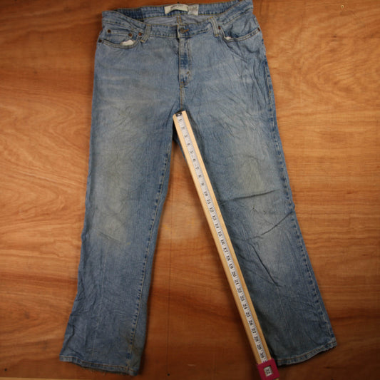 Levi's 155 Red Tab W38 L32 Bootcut Blue Denim Jeans