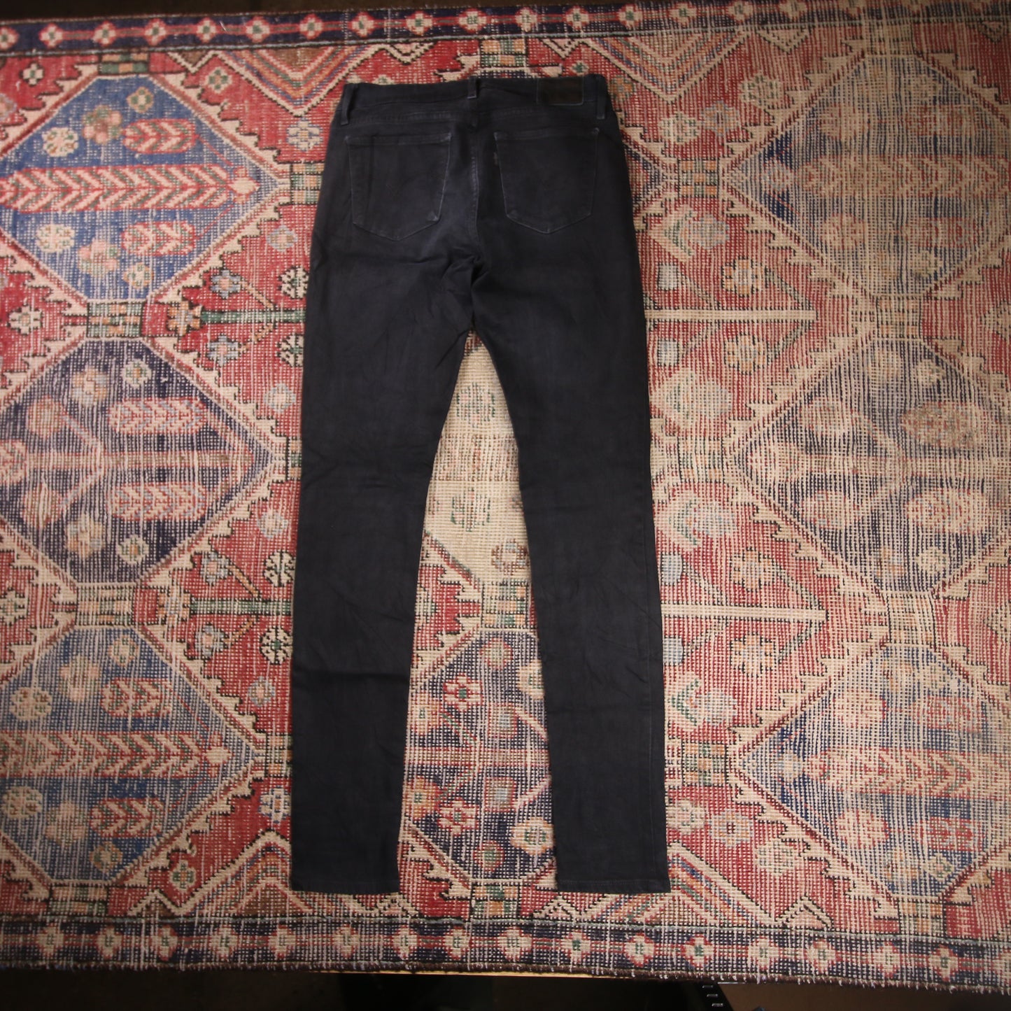 Levi's 711 W28 L31 Skinny Black Denim Jeans