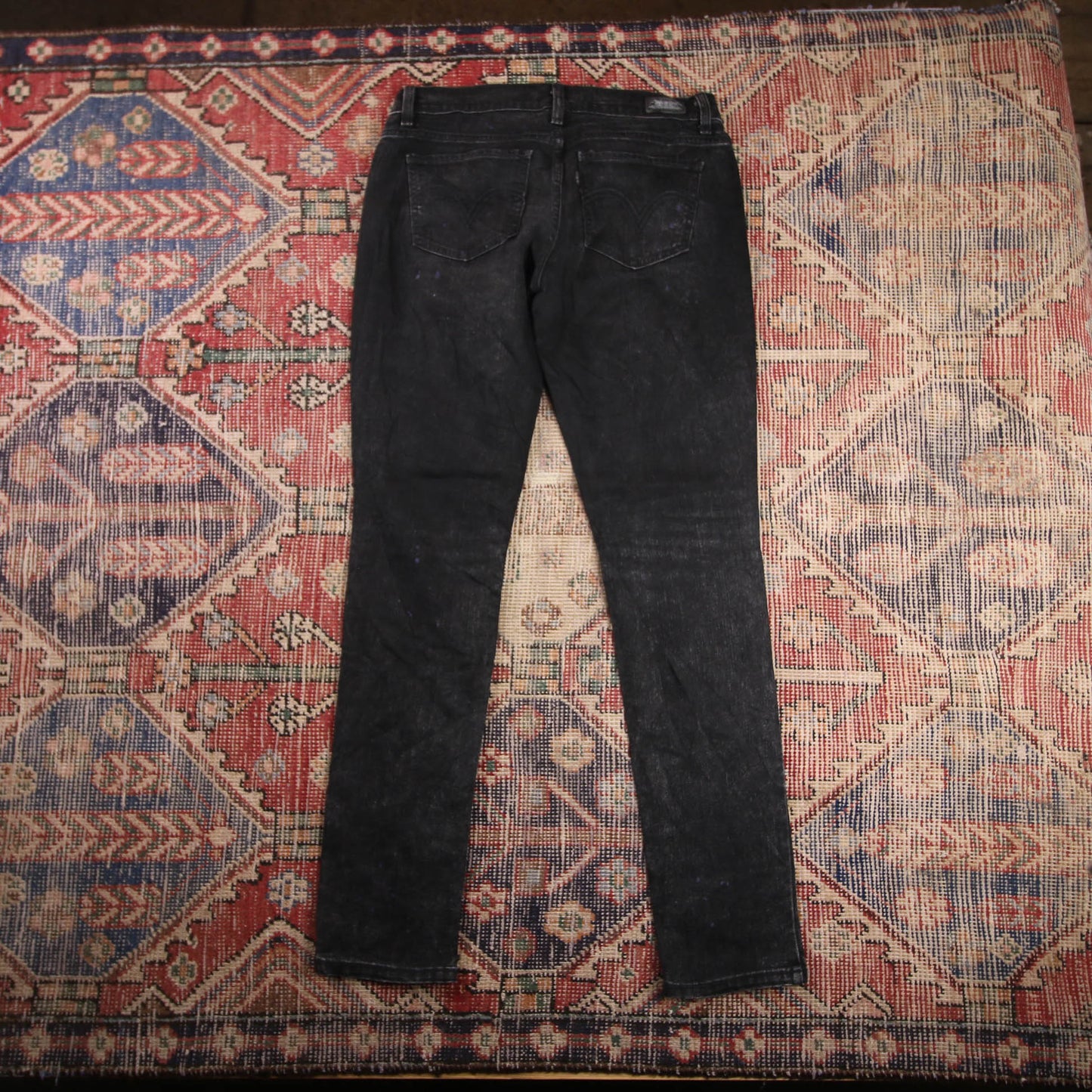 Levi's 524 W30 L30 Bootcut Blue Denim Jeans