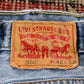 Levi's 560 W42 L30 Comfort Fit Classic Ripped Style Blue Denim Jeans