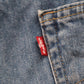 Levi's 550 Red Tab W40 L33 Tapered Leg Relaxed Fit Blue Denim Jeans