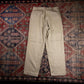 Dickies W30 L27 Straight Leg Beige Cotton Blend Trousers
