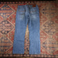 Wrangler W36 L29 Straight Leg Blue Denim Jeans