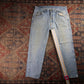 Wrangler W36 L28 Straight Leg Blue Denim Jeans