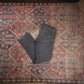 Levi's 513 W34 L29 Straight Leg Slim Fit Classic Ripped Style Black Denim Jeans