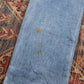 Wrangler W34 L29 Straight Leg Classic Ripped Style Blue Denim Jeans