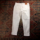 Levi's W34 L25 Slim Fit White Denim Jeans