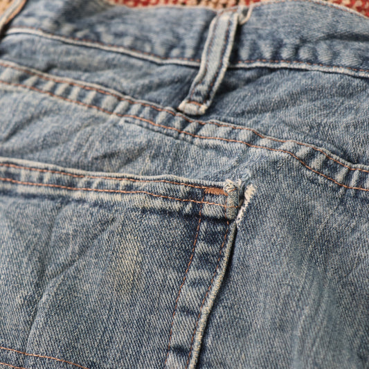 Wrangler W36 L31 Relaxed Blue Denim Jeans