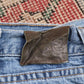 Lee W38 L31 Straight Leg Loose Fit Blue Denim Jeans